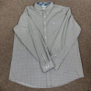 Cinch Men's Long Sleeve Button Down Western Shirt